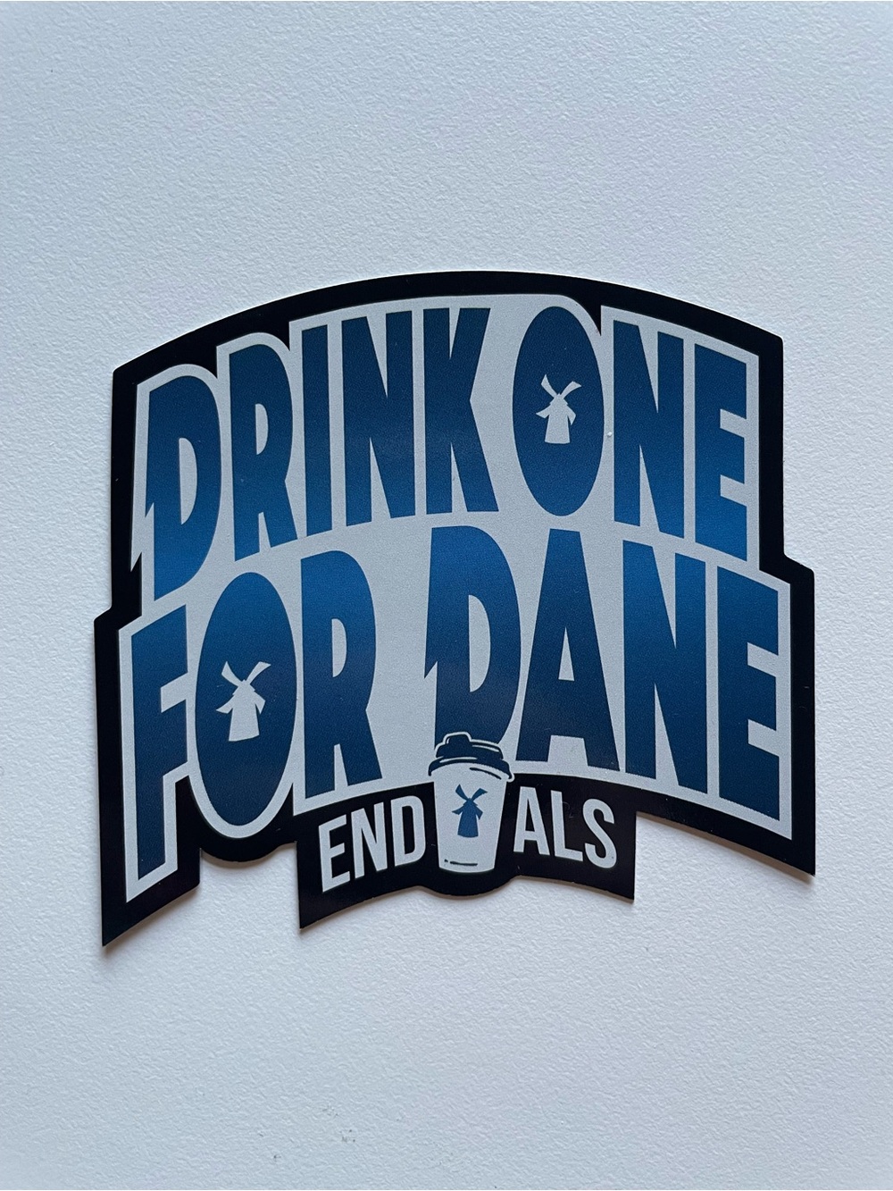 Dutch Bros Coffee Drink One For Dane 2026 End ALS Sticker Limited Edition